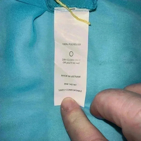 Lularoe Large Monroe kimono - turquoise blue & yellow fringe. NWT.‎ Boho! - Picture 5 of 5